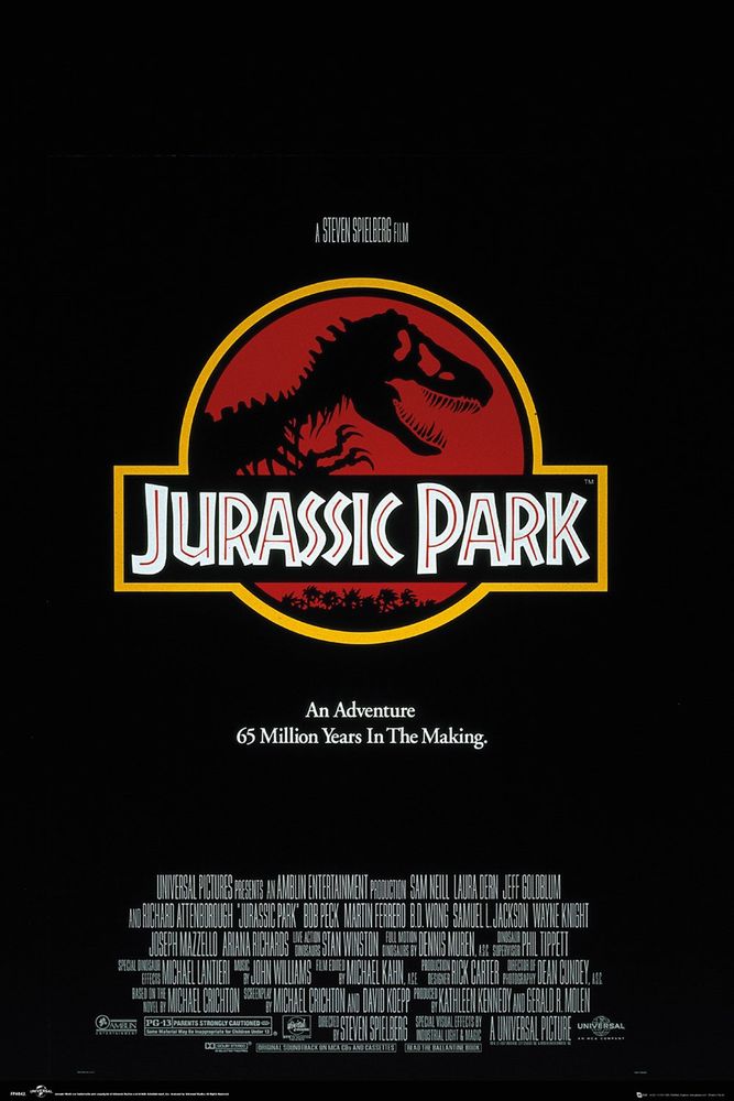 Jurassic Park - Official One Sheet / Poster