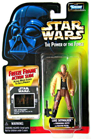 Star Wars POTF: Luke Skywalker Ceremonial Outfit figure (Kenner/1997)