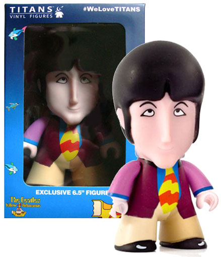 titans vinyl figures beatles