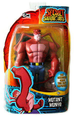 The Secret Saturdays: Mutant Munya action figure (Mattel/2009)